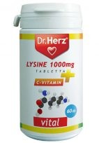DR Herz Lysine-HCL + C-vitamin 1000mg tabletta 120db