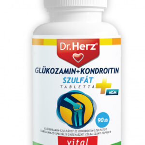 DR Herz Glükozamin+Kondroitin+Szulfát+MSM 90db tabletta speciális gyógyászati célra szánt tápszer